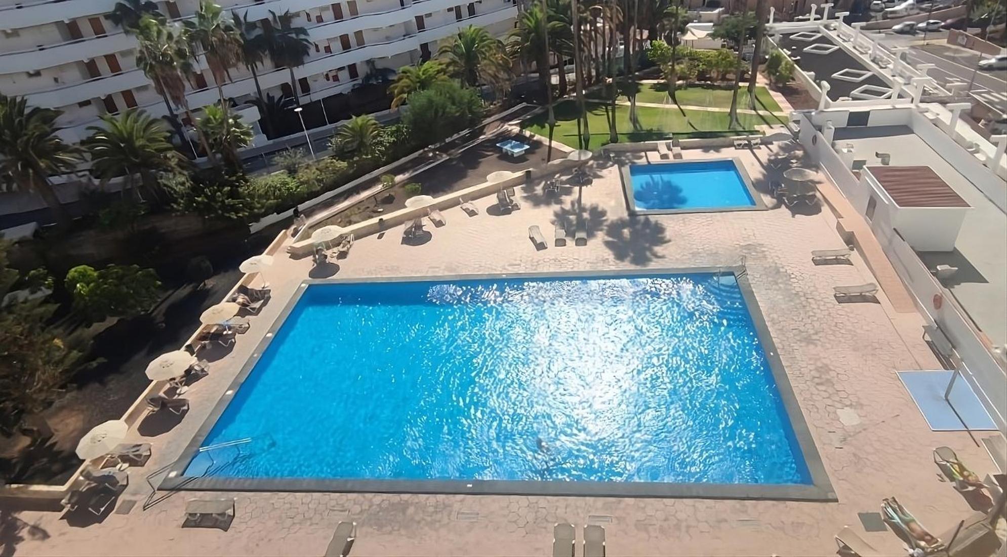 Blanco&Azul - Comfortable Ocean View Apartment Next To The Beach Playa de las Americas  Ngoại thất bức ảnh